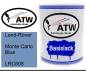 Preview: Land-Rover, Monte Carlo Blue, LRC608: 1L Lackdose, von ATW Autoteile West.